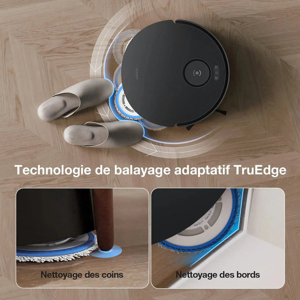 DEEBOT T30 Omni – Robot Aspirateur & Laveur Ultra Puissant