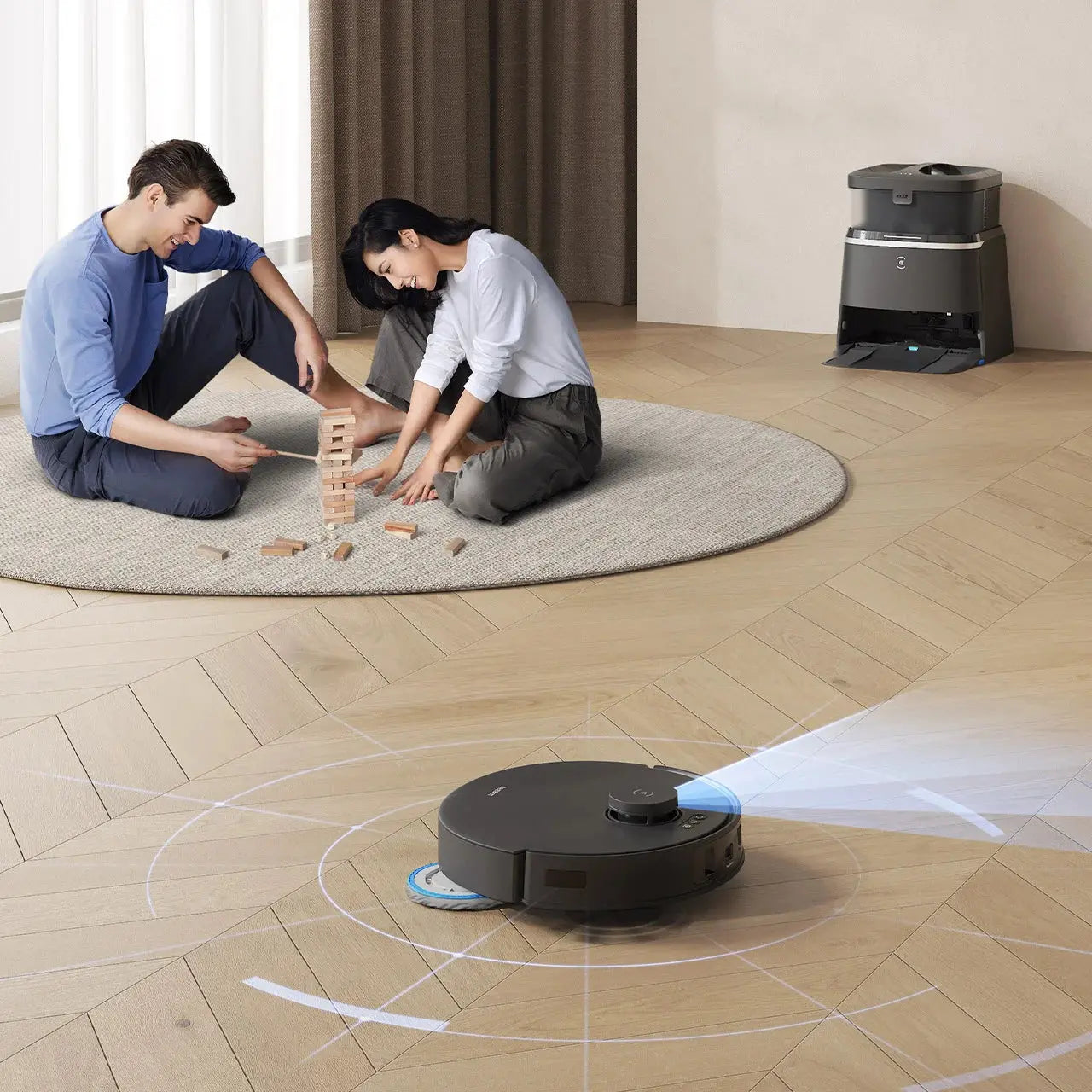 DEEBOT T30 Omni – Robot Aspirateur & Laveur Ultra Puissant