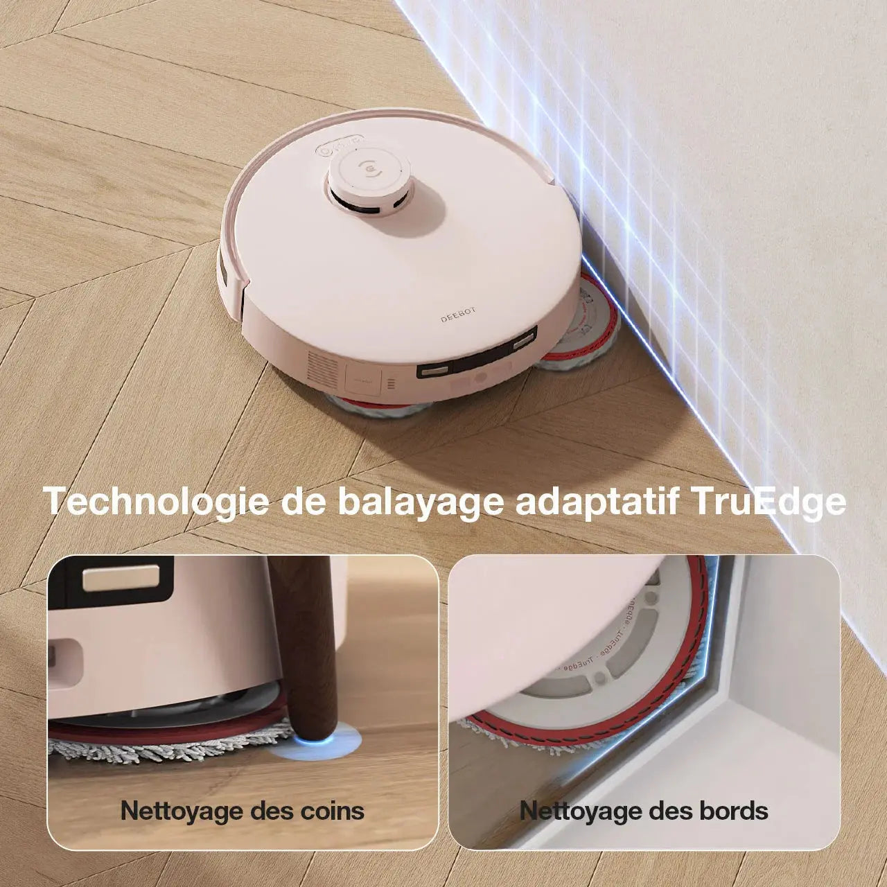 DEEBOT T30 Omni – Robot Aspirateur & Laveur Ultra Puissant