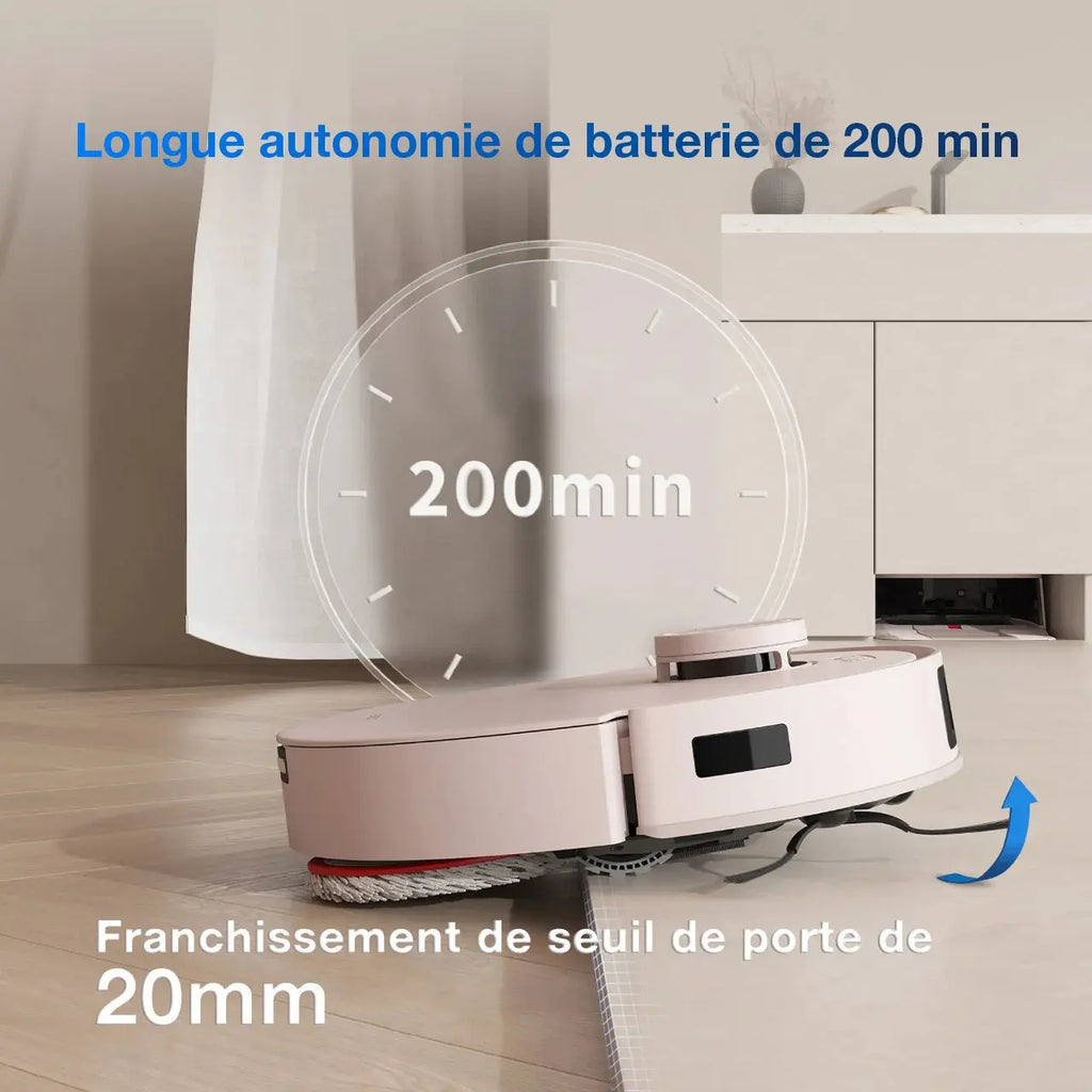 DEEBOT T30 Omni – Robot Aspirateur & Laveur Ultra Puissant